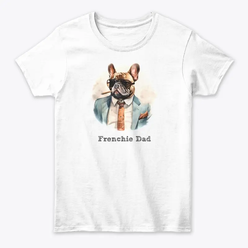 Frenchie Dad Art: Dapper Pup Edition