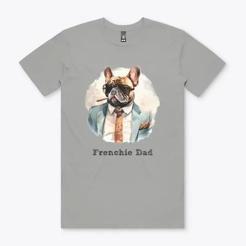 Frenchie Dad Art: Dapper Pup Edition