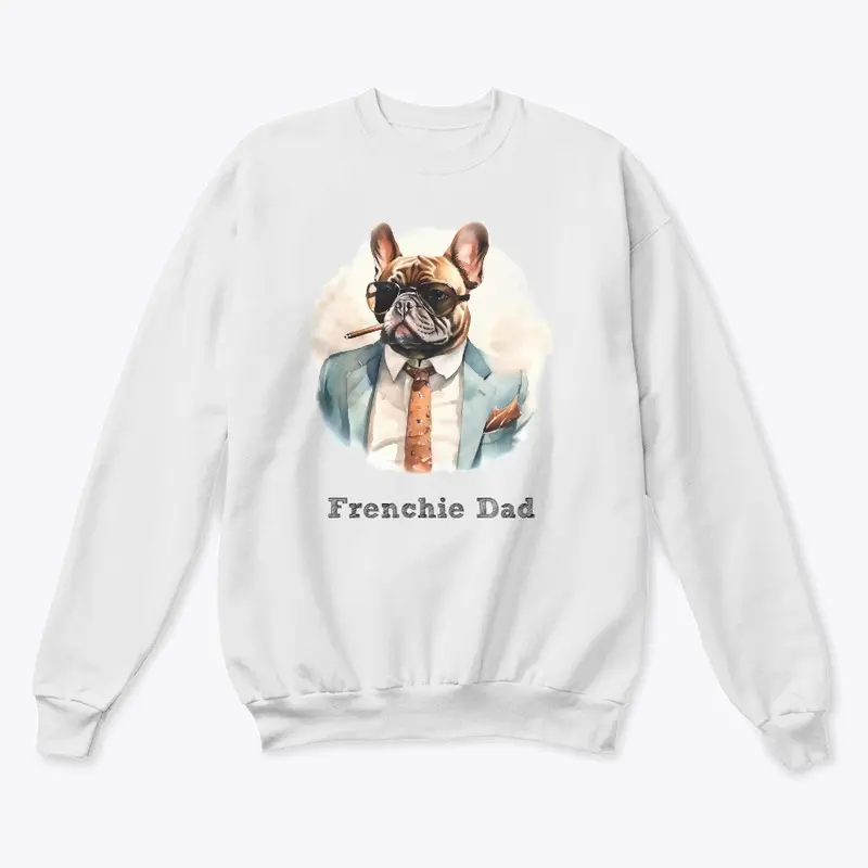 Frenchie Dad Art: Dapper Pup Edition