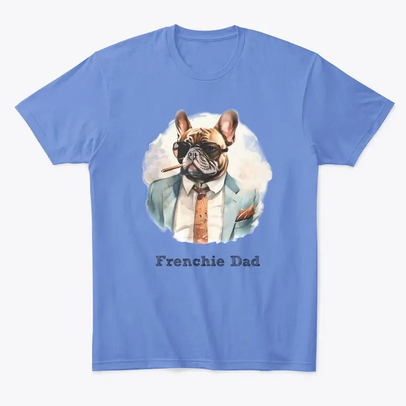 Frenchie Dad Art: Dapper Pup Edition